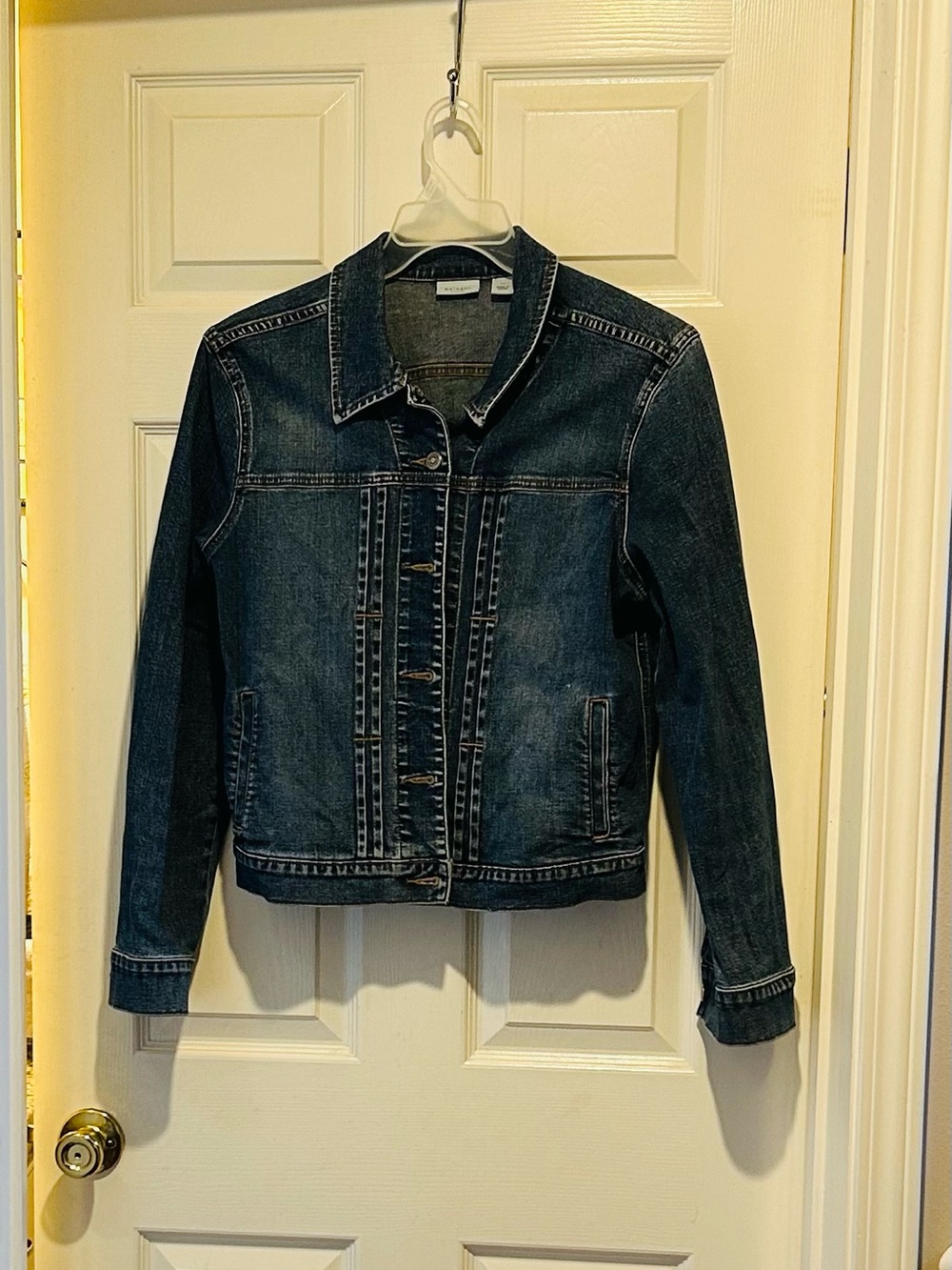 Halogen Dark Blue Denim Jacket